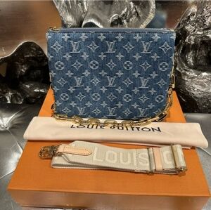 Louis Vuitton Coussin Denim Crossbody Bag